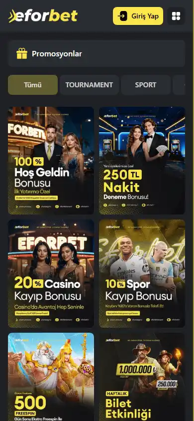 Eforbet Casino screenshot 6