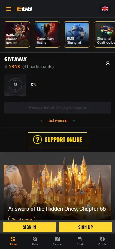 EGB Casino screenshot 4