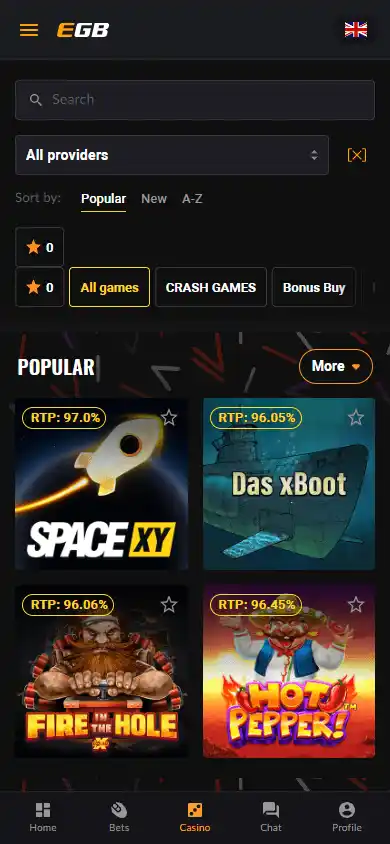 EGB Casino screenshot 5