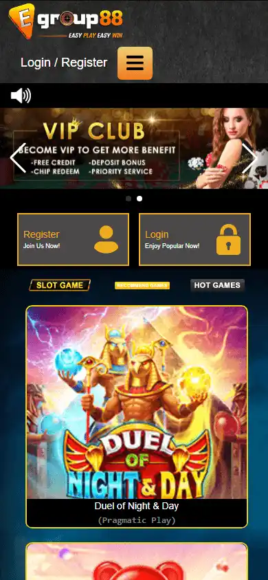 EGroup88 Casino screenshot 4