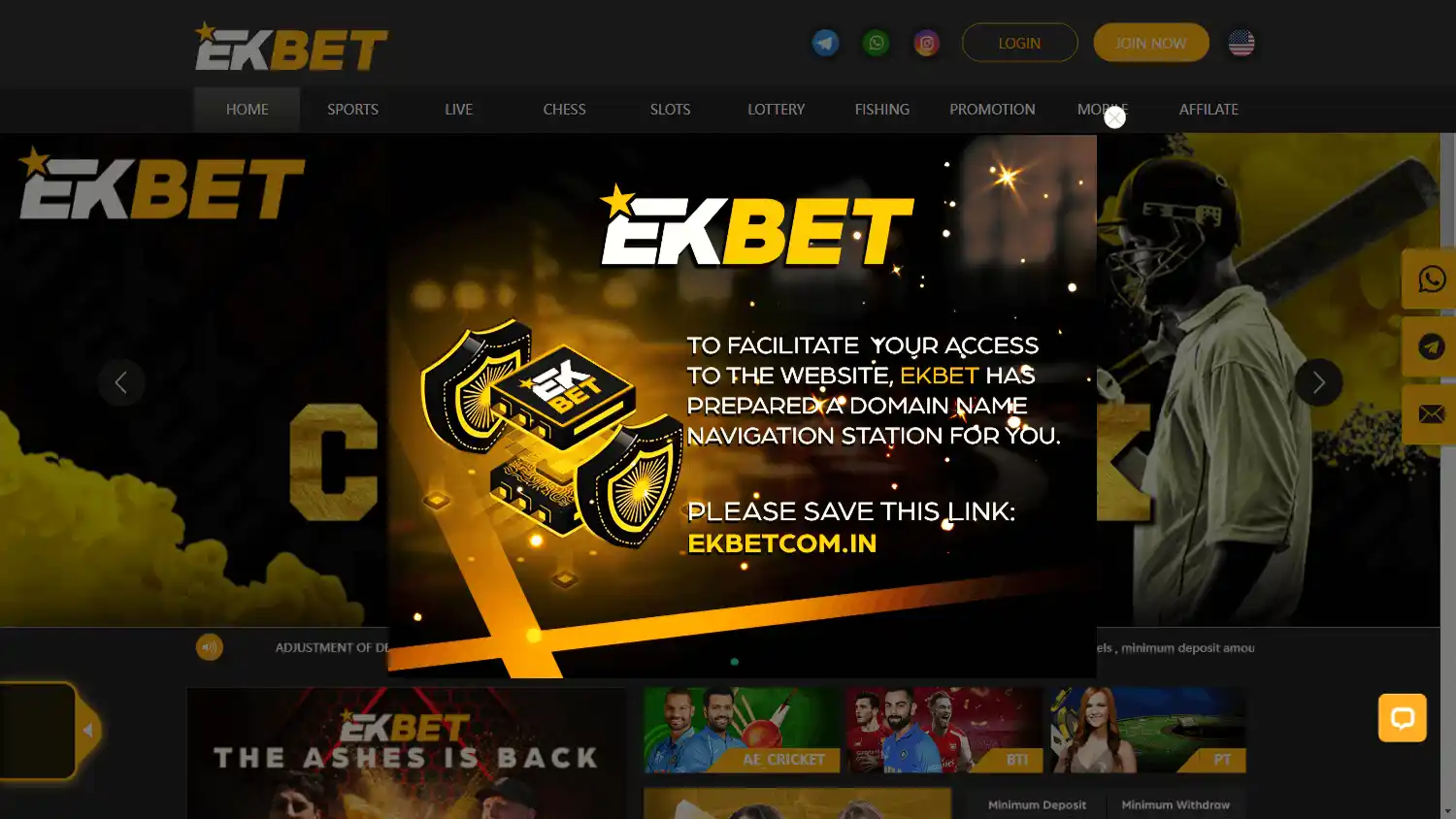 EKBET Casino screenshot 1