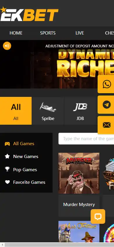 EKBET Casino screenshot 4