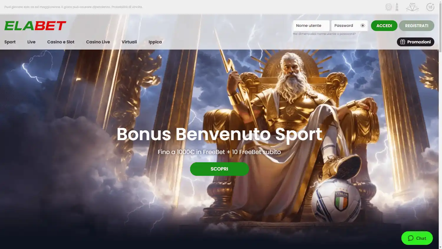 Elabet Casino screenshot 1