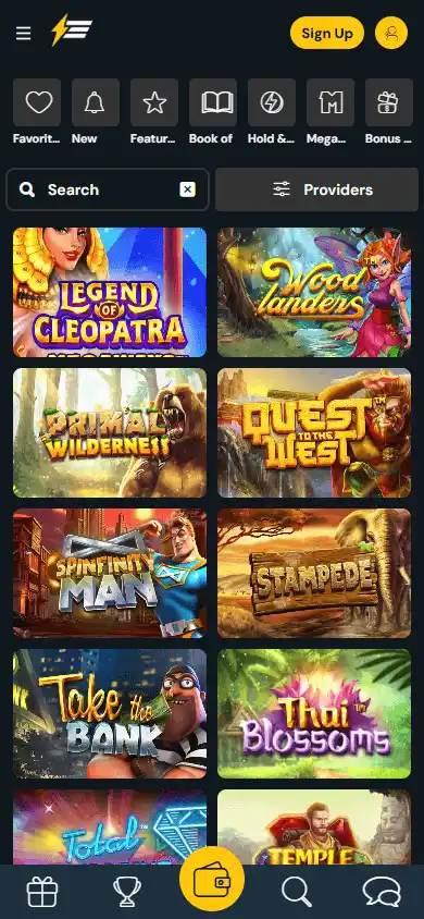 Electric Wins Casino screenshot 5