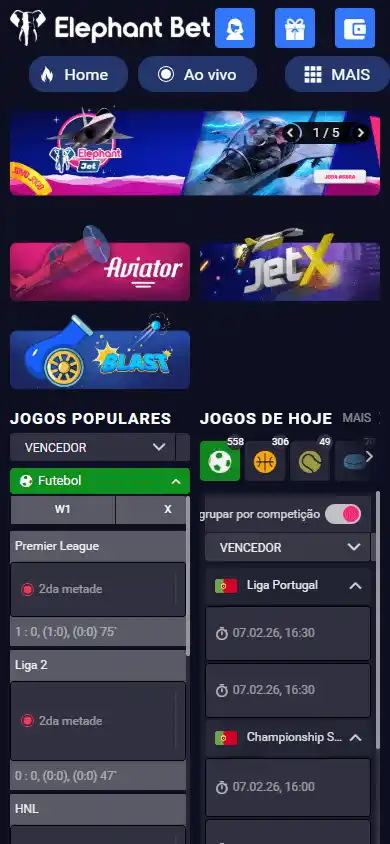 Elephant Bet Casino screenshot 4