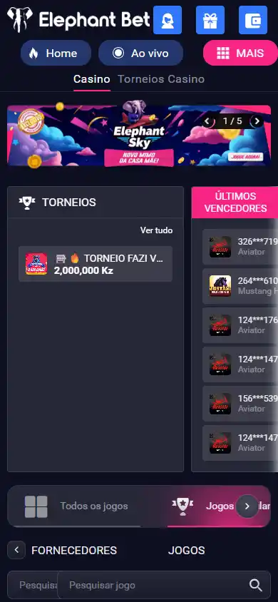 Elephant Bet Casino screenshot 6