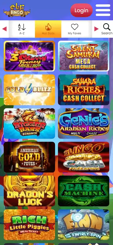 Elf Bingo Casino screenshot 5