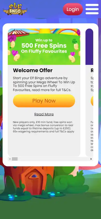 Elf Bingo Casino screenshot 6