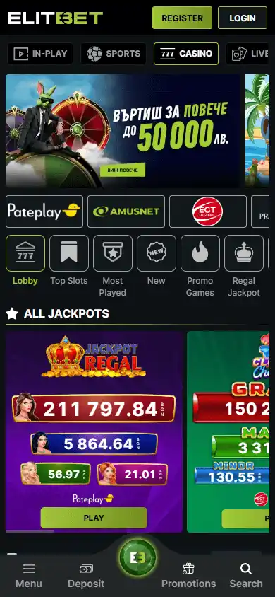 ElitBet Casino screenshot 4