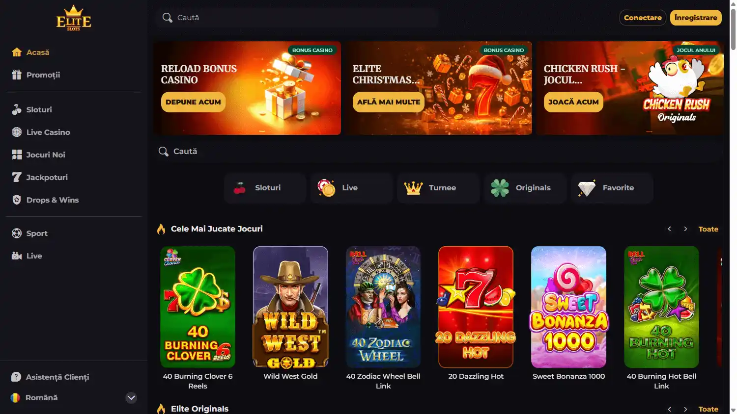 Elite Slots Casino screenshot 1