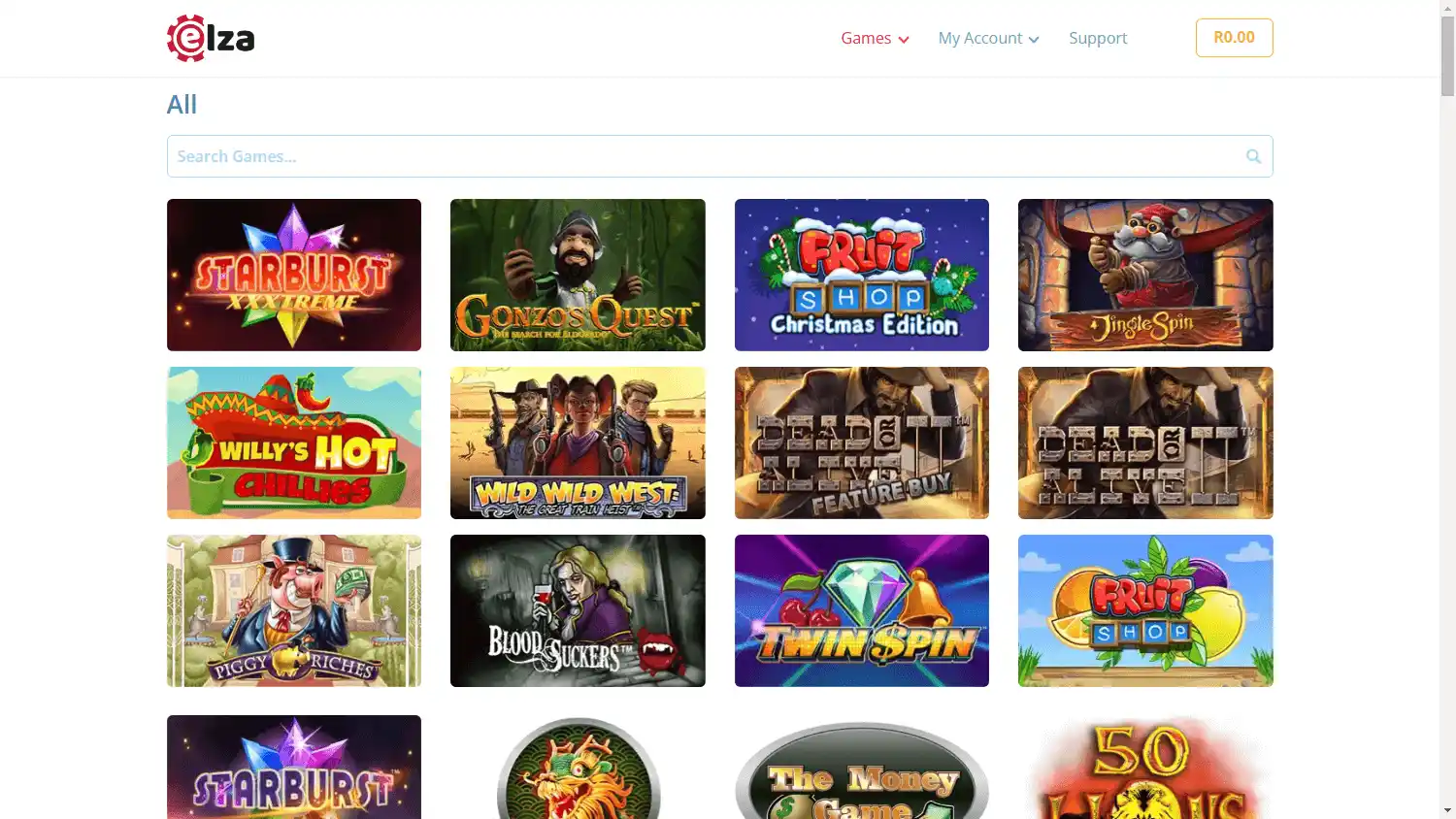 Elza Casino screenshot 2
