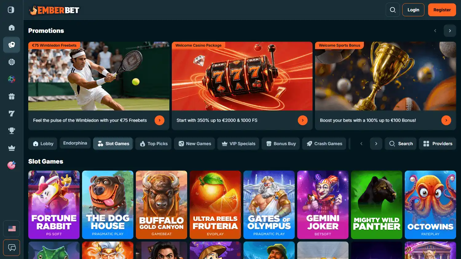 EmberBet Casino screenshot 2