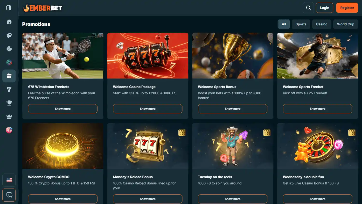 EmberBet Casino screenshot 3