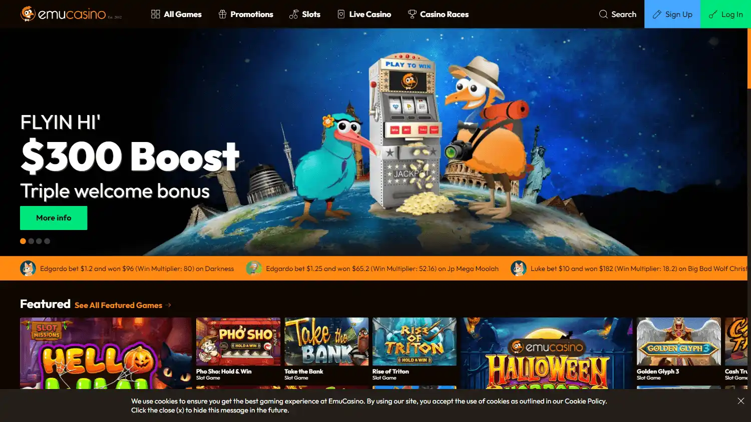 EmuCasino screenshot 1