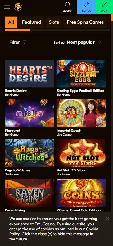 EmuCasino screenshot 4