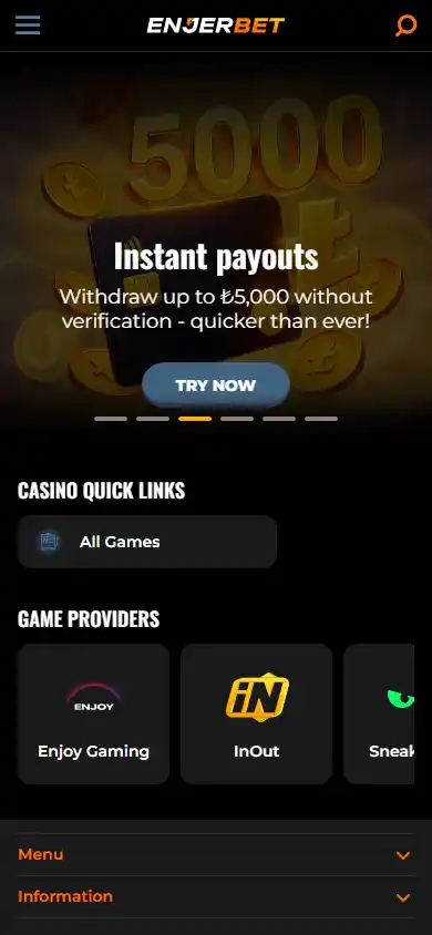 Enjerbet Casino screenshot 4