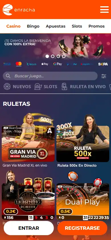 Enracha Casino screenshot 3