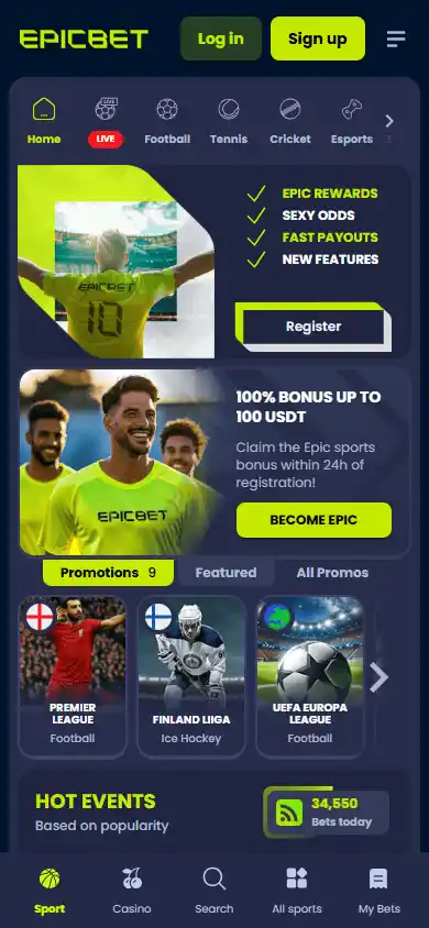 Epicbet Casino screenshot 4