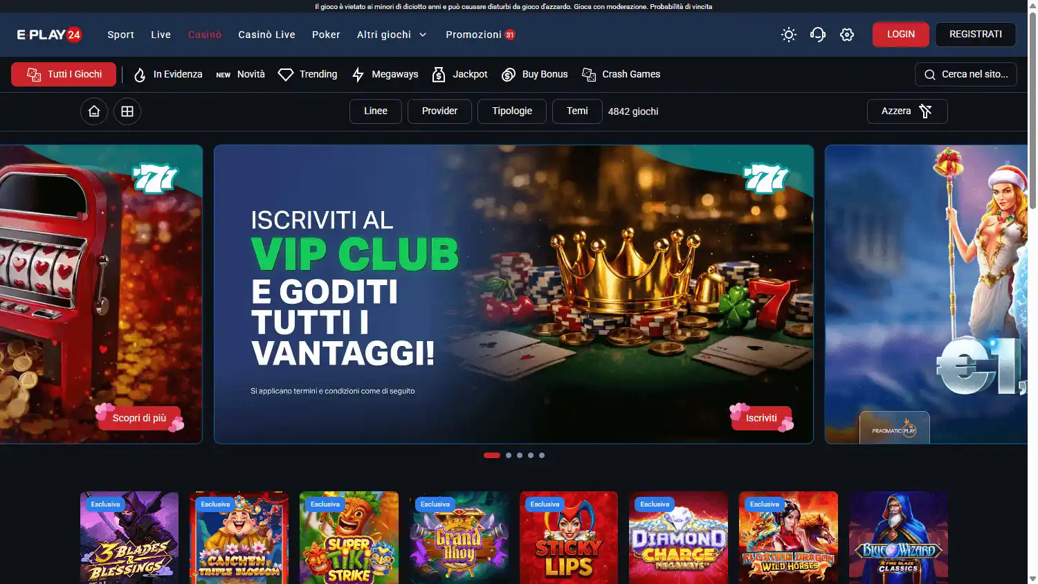 EPlay24 Casino screenshot 2