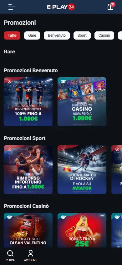 EPlay24 Casino screenshot 6
