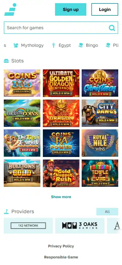 Epybet Casino screenshot 5