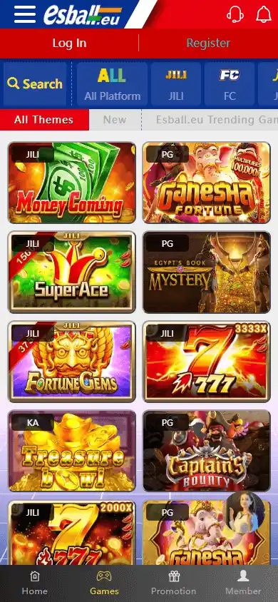 Esball Casino screenshot 5