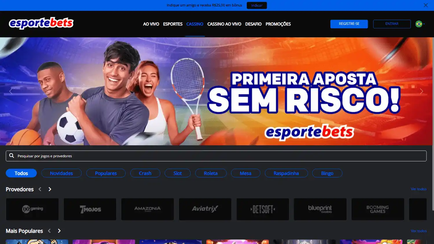 Esporte Bets Casino screenshot 1