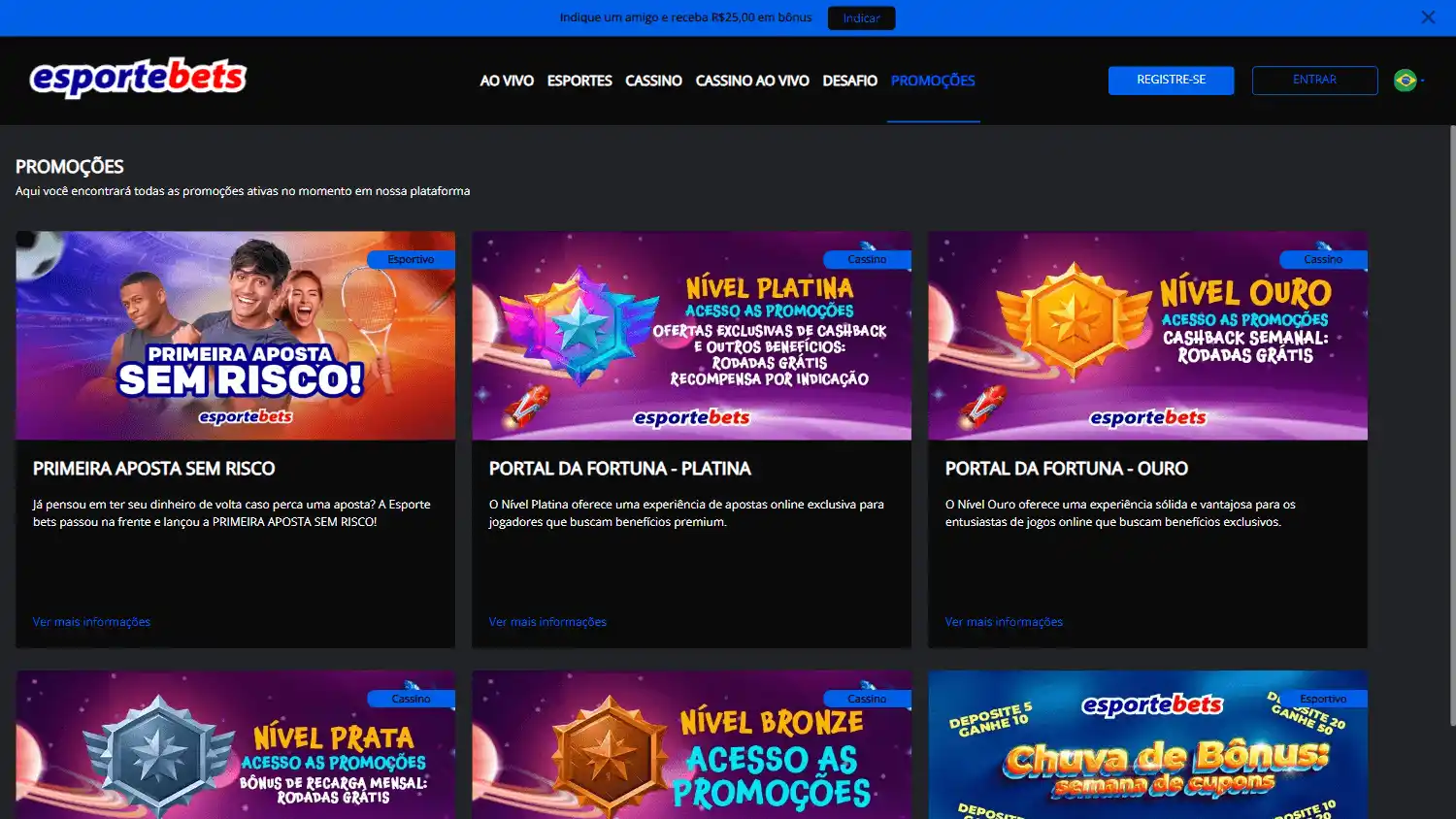 Esporte Bets Casino screenshot 2