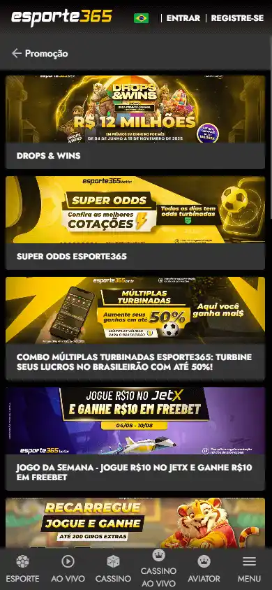 Esporte365 Casino screenshot 4