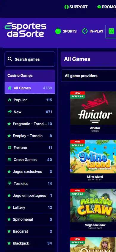 Esportes da Sorte Casino screenshot 4