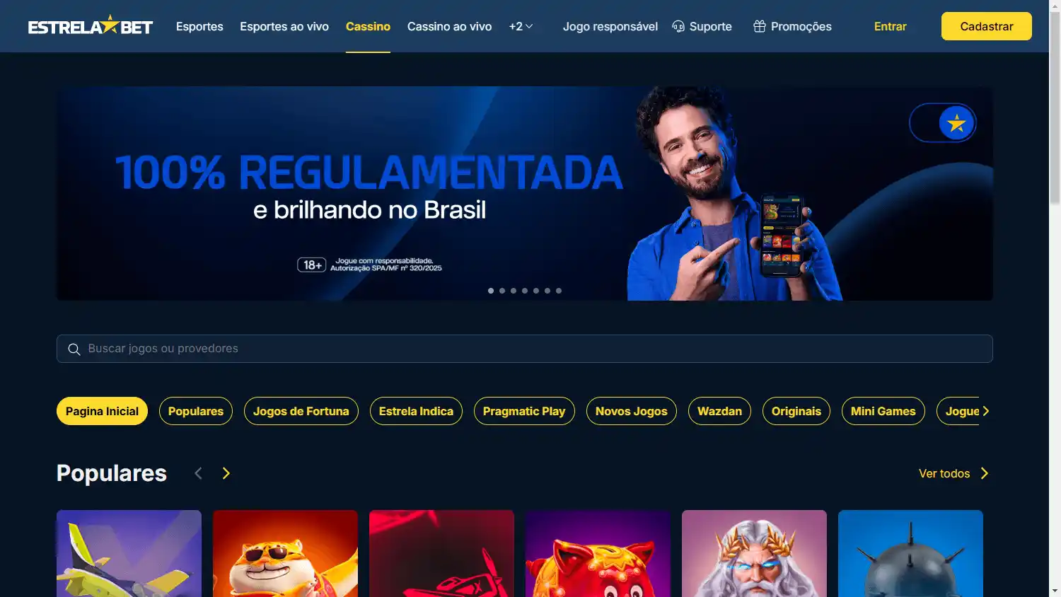 EstrelaBet Casino screenshot 2