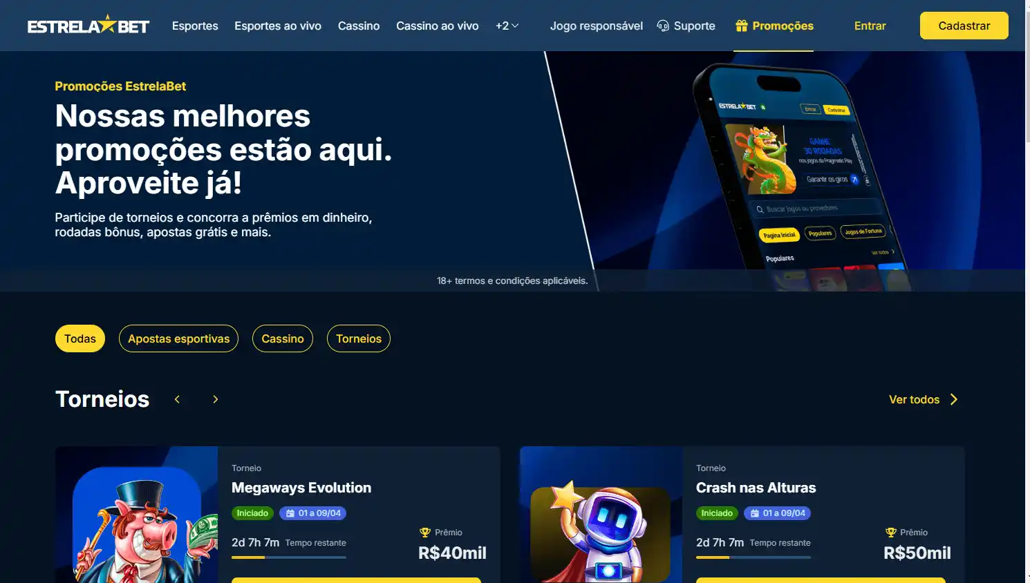 EstrelaBet Casino screenshot 3