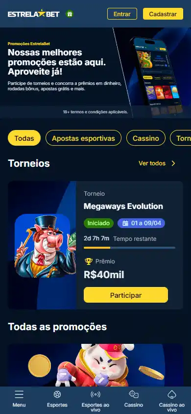 EstrelaBet Casino screenshot 6