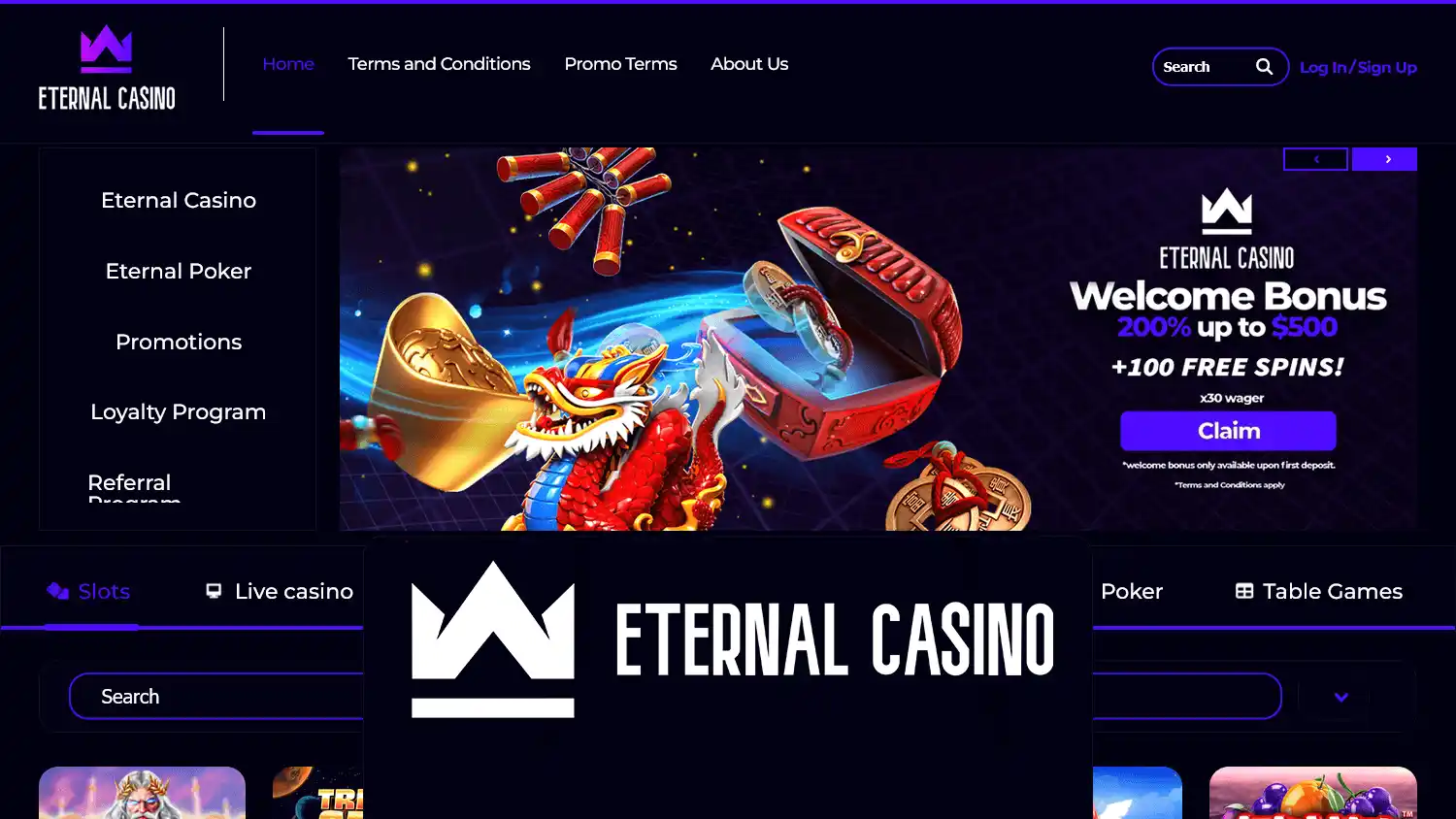 Eternal Casino screenshot 2