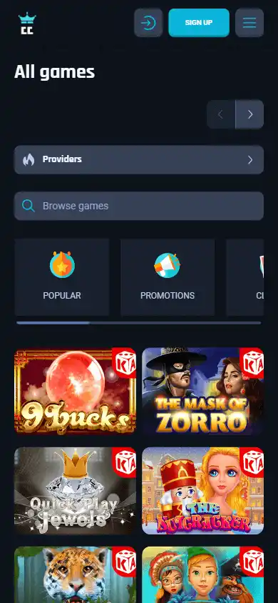 Ether Empire Casino screenshot 4