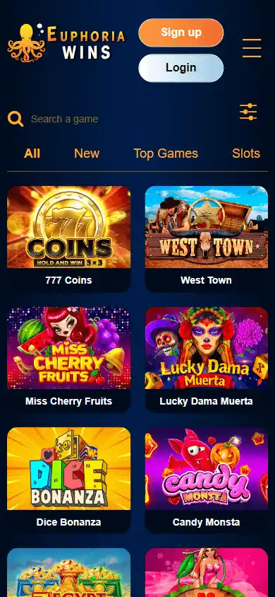 Euphoria Wins Casino screenshot 5