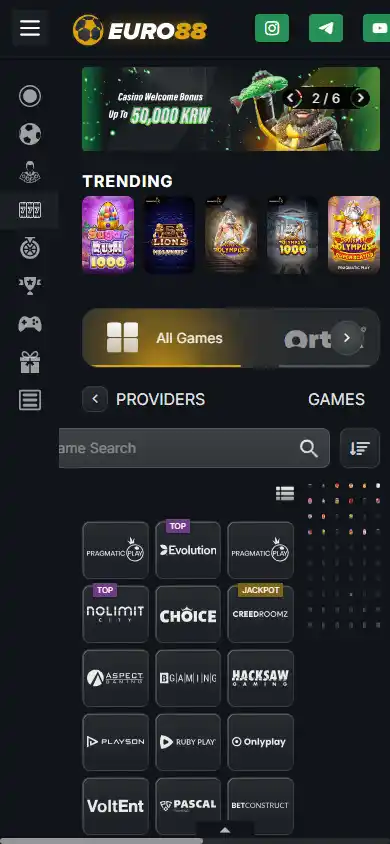 Euro88 Casino screenshot 5