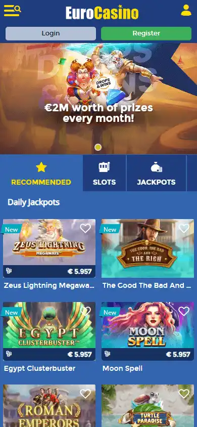 EuroCasino screenshot 4