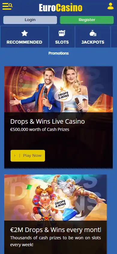 EuroCasino screenshot 6