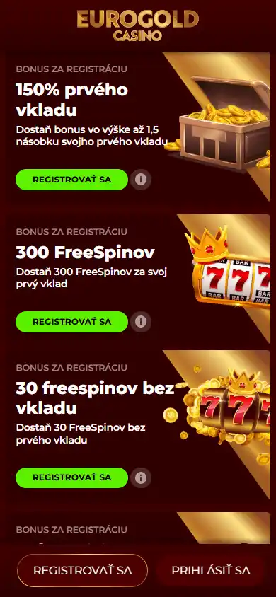 Eurogold Game Casino screenshot 4