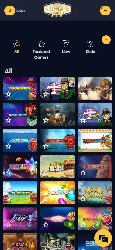 Europe777 Casino screenshot 5