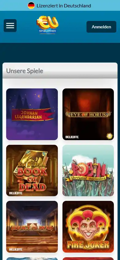 EUSpielothek Casino screenshot 5