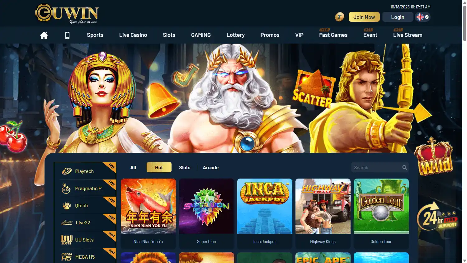 EUWIN Casino screenshot 2