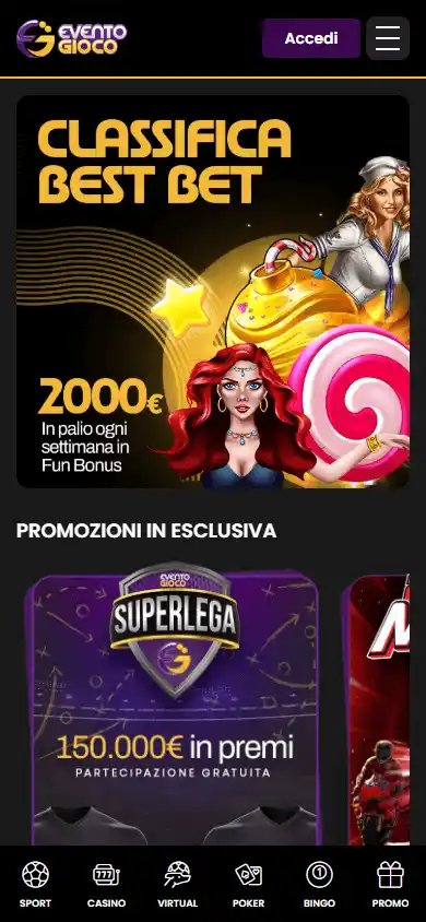 Eventogioco Casino screenshot 4