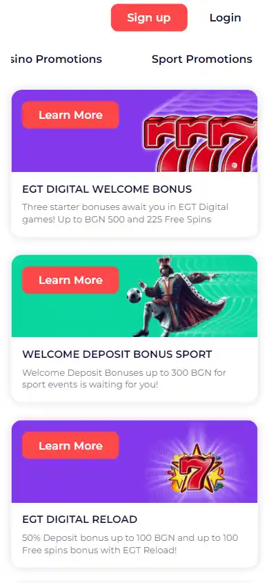 Everbet Casino screenshot 5