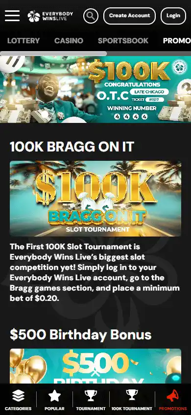 EverybodyWinsLive Casino screenshot 4