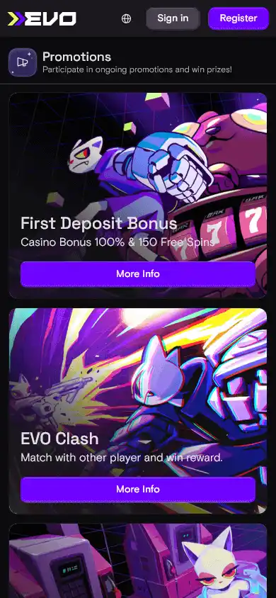 EVO Casino screenshot 6