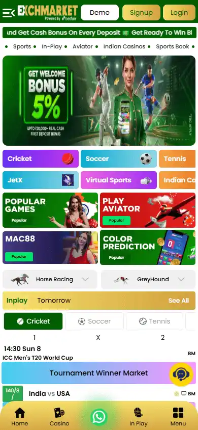Exchmarket Casino screenshot 3