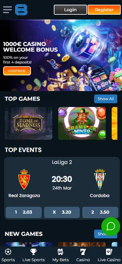 ExclusiveBet Casino screenshot 4
