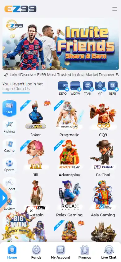 EZ99 Casino screenshot 4
